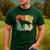 Square Retro German Shepherd Owner Dog Shepard Dad Mom Men's Casual T-Shirt Forest Square Retro German Shepherd Owner Dog Shepard Dad Mom Men's Casual T-Shirt Forest