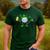 St Patricks Day Golf Golfing Irish Golfer Beer Humor Men Dad Men's Casual T-Shirt Forest