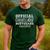 Stepdad Official Cheerleader Bodyguard Cheer Step Dad Men's Casual T-Shirt Forest