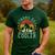 Strong Dad Workout Weight Lifting Father's Day Men's Casual T-Shirt Forest