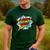 Super Dad Comic Book Superhero Father's Day Men's Casual T-Shirt Forest
