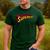 Super Dad Superdad Superhero Dad Men's Casual T-Shirt Forest
