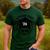 Swim Senior Dad 2026 The Final Heat Men's Casual T-Shirt Forest