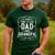 I Have Two Titles Dad And Grandpa Father's Day Proud Grandpa Men's Casual T-Shirt Forest