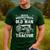 Never Underestimate An Old Man Tractor Farmer Dad Men's Casual T-Shirt Forest