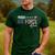 US Flag Proud Air Force Dad Men's Casual T-Shirt Forest