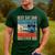 Vintage Best Cat Dad Ever Bump Fist Father's Day Cat Daddy Men's Casual T-Shirt Forest