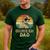 Vintage Chicken Dad Chicken Lovers Daddy Father's Day Men's Casual T-Shirt Forest