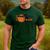 Vintage Proud Basketball Dad Fathers Day Basketball Player Men's Casual T-Shirt Forest