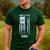 Vintage USA Flag Proud To Be An US Air Force Dad Men's Casual T-Shirt Forest