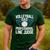 Volleyball Dad Professional Line Judge Volleyball Father Men's Casual T-Shirt Forest