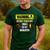 Warning Do Not Touch My Tools Or My Daughter Dad Men's Casual T-Shirt Forest