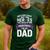 I Wear Purple For My Dad Pancreatic Cancer Support Men's Casual T-Shirt Forest