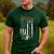 Welder Dad Like A Normal Dad Only Cooler USA Flag Welding Men's Casual T-Shirt Forest