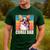 Welsh Corgi Pembroke Dog Corgi Dad -Adults Small Classic Fit Short Sleeve Cotton Polyester Blend Men's Casual T-Shirt Forest