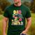 The Wheels On The Bus Dad Birthday Crew Party Toddler Kids Men's Casual T-Shirt Forest
