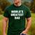 World's Greatest Dad Family Men's Casual T-Shirt Forest World's Greatest Dad Family Men's Casual T-Shirt Forest