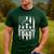 Wrestling Dad US Flag Fathers Day Wrestling Fans Men's Casual T-Shirt Forest