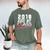 2018 Kiss My Class Goodbye Graduation Men's Comfort Colors T-Shirt Moss