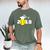 2018 Softball Senior Graduation Shirt For Girls Grad Men's Comfort Colors T-Shirt Moss