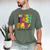 2025 Last Day Of School Autograph Kindergarten Graduation Men's Comfort Colors T-Shirt Moss