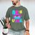 80's Vibe Retro Style Cassette Tape Nostalgia 1980s Party Men's Comfort Colors T-Shirt Moss