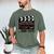 8th Grade Graduation 2026 Graduate Clapperboard Men's Comfort Colors T-Shirt Moss