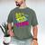 90's Vibe Retro Style Cassette Tape Nostalgia 1990s Party Premium Tri-Blend Men's Comfort Colors T-Shirt Moss
