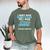 Adoption Announcement Day Dad Heart Small Men's Comfort Colors T-Shirt Moss