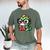 Adorable Book Lover Iguana With Reading Glasses Cute Men's Comfort Colors T-Shirt Moss Adorable Book Lover Iguana With Reading Glasses Cute Men's Comfort Colors T-Shirt Moss
