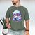 Adorable Book Lover Yeti With Reading Glasses Cute Men's Comfort Colors T-Shirt Moss Adorable Book Lover Yeti With Reading Glasses Cute Men's Comfort Colors T-Shirt Moss