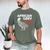 African Grey Parrot Dad Congo Bird Father Men's Comfort Colors T-Shirt Moss