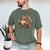 Alligator Snapping Turtle Reading A Book Men's Comfort Colors T-Shirt Moss Alligator Snapping Turtle Reading A Book Men's Comfort Colors T-Shirt Moss