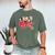 American Dad Show Logo With Family Cartoon Men's Comfort Colors T-Shirt Moss