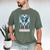 Antisocial Butterfly Tarot Card Introvert Women Stay Home Men's Comfort Colors T-Shirt Moss