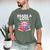 Axolotl Books Readsalotl Reading Bookworm Boys Girls Men's Comfort Colors T-Shirt Moss