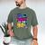 Back To The 90s Nostalgia Cassette Game Console Boombox Men's Comfort Colors T-Shirt Moss