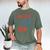 ON Back Cat Dad Club Life Is Better With Cats Father's Day Men's Comfort Colors T-Shirt Moss