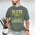 Ball Python Dad With Bigger Balls Snake Ball Python Men's Comfort Colors T-Shirt Moss