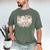 Barely Tolerable Book Floral Bookworm Lover Bookish Premium Men's Comfort Colors T-Shirt Moss