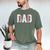 Baseball Dad Joke Sayings Fathers Day From Son Men's Comfort Colors T-Shirt Moss