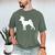 Basenji Graduation Dog Graduate Men's Comfort Colors T-Shirt Moss
