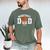 Basketball Dad Men's Comfort Colors T-Shirt Moss