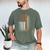 Basketball Dad USA US Flag Basketball Men Men's Comfort Colors T-Shirt Moss
