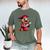 Bearded Dragon Graduation Kindergarten Elementary Girl Boy Men's Comfort Colors T-Shirt Moss