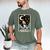 Bearded Dragon Tarot Card Beardie Mom Beardie Dad Men Women Men's Comfort Colors T-Shirt Moss