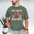Best Boxer Dad Ever USA Flag American Dog Animal Lover Men's Comfort Colors T-Shirt Moss