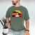 Best Bunny Dad Ever Rabbit Jumper Dad Men's Comfort Colors T-Shirt Moss Best Bunny Dad Ever Rabbit Jumper Dad Men's Comfort Colors T-Shirt Moss