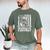Best Cluckin' Dad Ever Chicken Lover Graphic Tees Cotton Polyester Casual Graphic Small Crew Neck Short Sleeve Men's Comfort Colors T-Shirt Moss