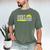 Best Dink'n Dad Ever Pickleball Men's Comfort Colors T-Shirt Moss
